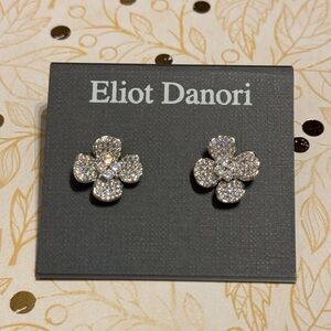 Eliot Danori Flower Crystal Earrings